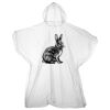 Kids emergency hooded plastic poncho Thumbnail