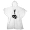 Kids emergency hooded plastic poncho Thumbnail