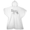 Kids emergency hooded plastic poncho Thumbnail
