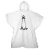 Kids emergency hooded plastic poncho Thumbnail