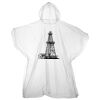Kids emergency hooded plastic poncho Thumbnail