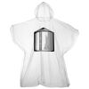 Kids emergency hooded plastic poncho Thumbnail
