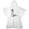 Kids emergency hooded plastic poncho Thumbnail