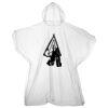 Kids emergency hooded plastic poncho Thumbnail
