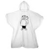 Kids emergency hooded plastic poncho Thumbnail