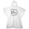 Kids emergency hooded plastic poncho Thumbnail