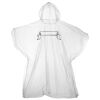 Kids emergency hooded plastic poncho Thumbnail