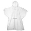 Kids emergency hooded plastic poncho Thumbnail