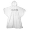 Kids emergency hooded plastic poncho Thumbnail