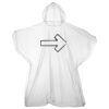 Kids emergency hooded plastic poncho Thumbnail