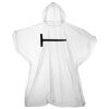Kids emergency hooded plastic poncho Thumbnail