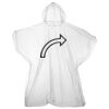 Kids emergency hooded plastic poncho Thumbnail