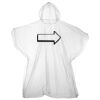 Kids emergency hooded plastic poncho Thumbnail