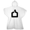 Kids emergency hooded plastic poncho Thumbnail