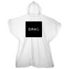 Kids emergency hooded plastic poncho Thumbnail