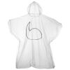 Kids emergency hooded plastic poncho Thumbnail