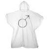 Kids emergency hooded plastic poncho Thumbnail
