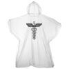 Kids emergency hooded plastic poncho Thumbnail