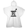 Kids emergency hooded plastic poncho Thumbnail