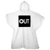 Kids emergency hooded plastic poncho Thumbnail