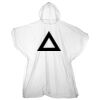 Kids emergency hooded plastic poncho Thumbnail