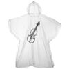 Kids emergency hooded plastic poncho Thumbnail