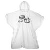Kids emergency hooded plastic poncho Thumbnail