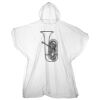 Kids emergency hooded plastic poncho Thumbnail