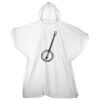 Kids emergency hooded plastic poncho Thumbnail
