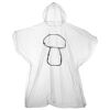 Kids emergency hooded plastic poncho Thumbnail