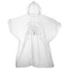 Kids emergency hooded plastic poncho Thumbnail
