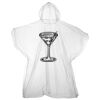 Kids emergency hooded plastic poncho Thumbnail