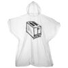 Kids emergency hooded plastic poncho Thumbnail