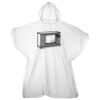 Kids emergency hooded plastic poncho Thumbnail