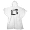 Kids emergency hooded plastic poncho Thumbnail