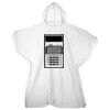 Kids emergency hooded plastic poncho Thumbnail