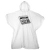 Kids emergency hooded plastic poncho Thumbnail