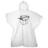 Kids emergency hooded plastic poncho Thumbnail