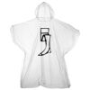 Kids emergency hooded plastic poncho Thumbnail