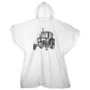 Kids emergency hooded plastic poncho Thumbnail