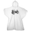Kids emergency hooded plastic poncho Thumbnail