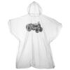 Kids emergency hooded plastic poncho Thumbnail