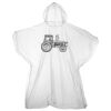 Kids emergency hooded plastic poncho Thumbnail