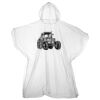 Kids emergency hooded plastic poncho Thumbnail