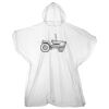 Kids emergency hooded plastic poncho Thumbnail
