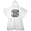 Kids emergency hooded plastic poncho Thumbnail