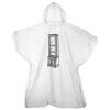 Kids emergency hooded plastic poncho Thumbnail