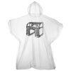 Kids emergency hooded plastic poncho Thumbnail