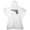 Kids emergency hooded plastic poncho Thumbnail