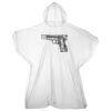 Kids emergency hooded plastic poncho Thumbnail